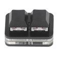 thumbnail image 5 of 2 Keys Red Switch Keyboard Mini USB Mechanical Keypad for Rhythm Games Copy Paste Function Black, 5 of 5