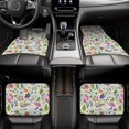 thumbnail image 5 of Balery Rabbit And Butterfly Pattern 4-Piece Floor Mats, Heavy-Duty Rubber Liners, Anti-Slip Design, All-Season Automotive Protection, Vehicles, Cars, Trucks, and SUVs, 5 of 5