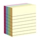 thumbnail image 2 of Bloc de notas adhesivas rayadas de doble tamaño - 200 hojas, 4 colores, fácil de aplicar y reposicionable para la gestión de oficina, hogar y tareas, 2 of 4