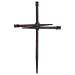 thumbnail image 3 of Dicksons Small Three Driven Nails Brown Rust Look 8.5 Metal Wall Cross, 3 of 10