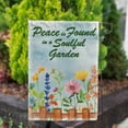 thumbnail image 2 of America Forever Soulful Garden Garden Flag, 12.5 x 18 inch Double Sided, Peace Inspiration Banner, Wildflower Fence Decoration, Gardener Gift Outdoor Decor, Nature Lover Yard Flag, 2 of 4