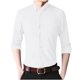 thumbnail image 3 of pstuiky camisas de hombre de manga larga, Camisa informal de manga larga con solapa y botones en color liso para hombre, estilo ejecutivo. top de hombre xxl, 3 of 6