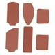 thumbnail image 2 of 6 piezas PU Cuchilla de cuero Vasos Mangas Protectores de almacenamiento Elegante Herramienta de cuero de bricolaje de bricolaje portátiles cubiertas, 2 of 8
