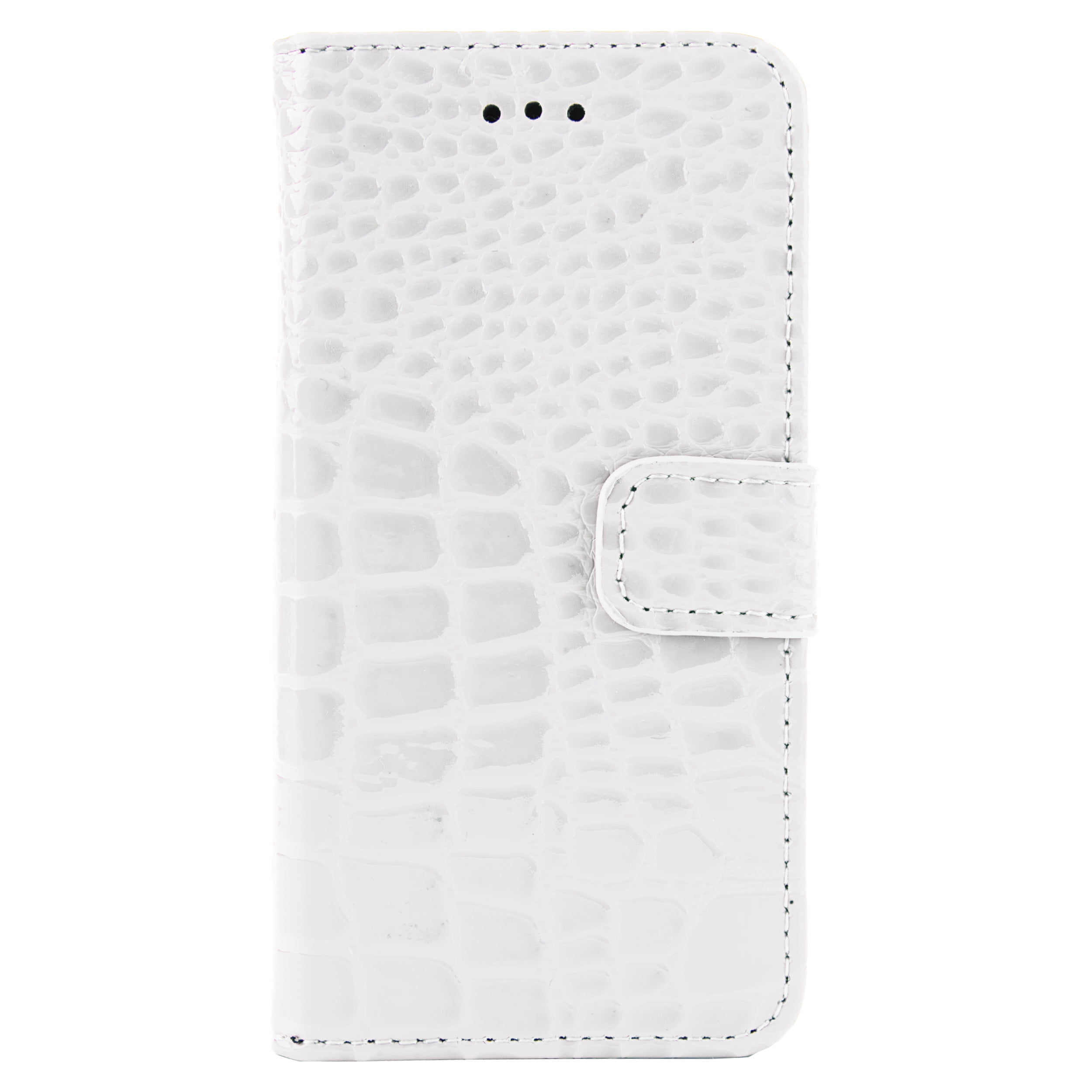 Flip Wallet Folio Phone Case Croc Embossed leather for iPhone 6s iPhone 6