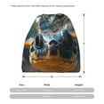 thumbnail image 3 of Hirioo Realistic Cute Sea Turtle for Multifunction Beanie Hat for Men and Women Unisex for Winter Sports, Outdoor Activities, and Daily Wear, 3 of 8