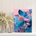 thumbnail image 2 of Tropical Botanical Floral Canvas Wall Art, Living Room Bedroom Cafe Restaurant Hallway Decor, 2 of 8