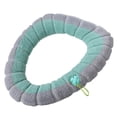 thumbnail image 1 of Double Color Soft Toilet Seat Cover Pad Warmer Stretchable Thicker Washable Cloth, 1 of 5