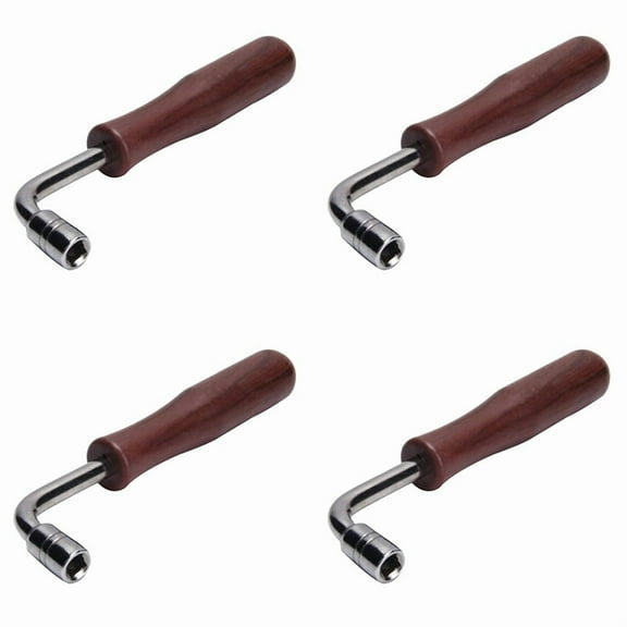 4X Piano Tuning Wrench L-Shape Piano Tuner Spanner Repair Tool Professional Wrench Piano Tuning Hammer