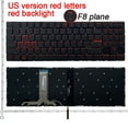 thumbnail image 1 of Pour Lenovo Legion Y520 Y520-15IKB Y720 Y720-15IKB R720 R720-15IKB Y530 Y730 Ordinateur Portable Clavier Rétroéclairé Rouge Rétroéclairé F8, 1 of 5