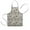 Beige Halloween Pumpkin, variant on White Halloween Witch Pumpkin Pattern Kids Aprons for Girls and Boys,Adjustable Neck Strap Toddler Aprons for Kids Cooking Baking,23.6"x19"