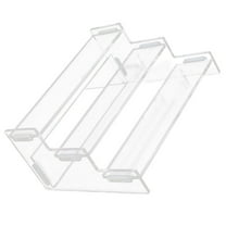 Acrylic Display Stand Snug Clear Vanity Organizer Storage Shelf Shelves Perfume for Dresser Holder Food Cake