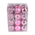 thumbnail image 2 of Qocolhg 24pcs 1.57 Inch Small Christmas Balls Ornaments Set Shatterproof Christmas Decorations Tree Balls for Holiday Wedding Party Decoration, Christmas Tree Hanging Ornaments Clearance, 2 of 4
