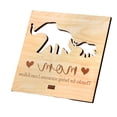 thumbnail image 3 of Placa de madera para el día de la madre, madre y artesanía, letrero de madera, regalo del día de la madre para regalo de cumpleaños de mamá, 3 of 9