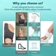 thumbnail image 5 of Aparato Hallux Valgus Aparato Hallux Valgus unisex ajustable con perilla para el cuidado de los pies (X3-Q), 5 of 7