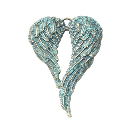 

Part Of My Heart Is In Christmas Memorial Angel Wing Ornament Pendant Wing Memorial Ornament