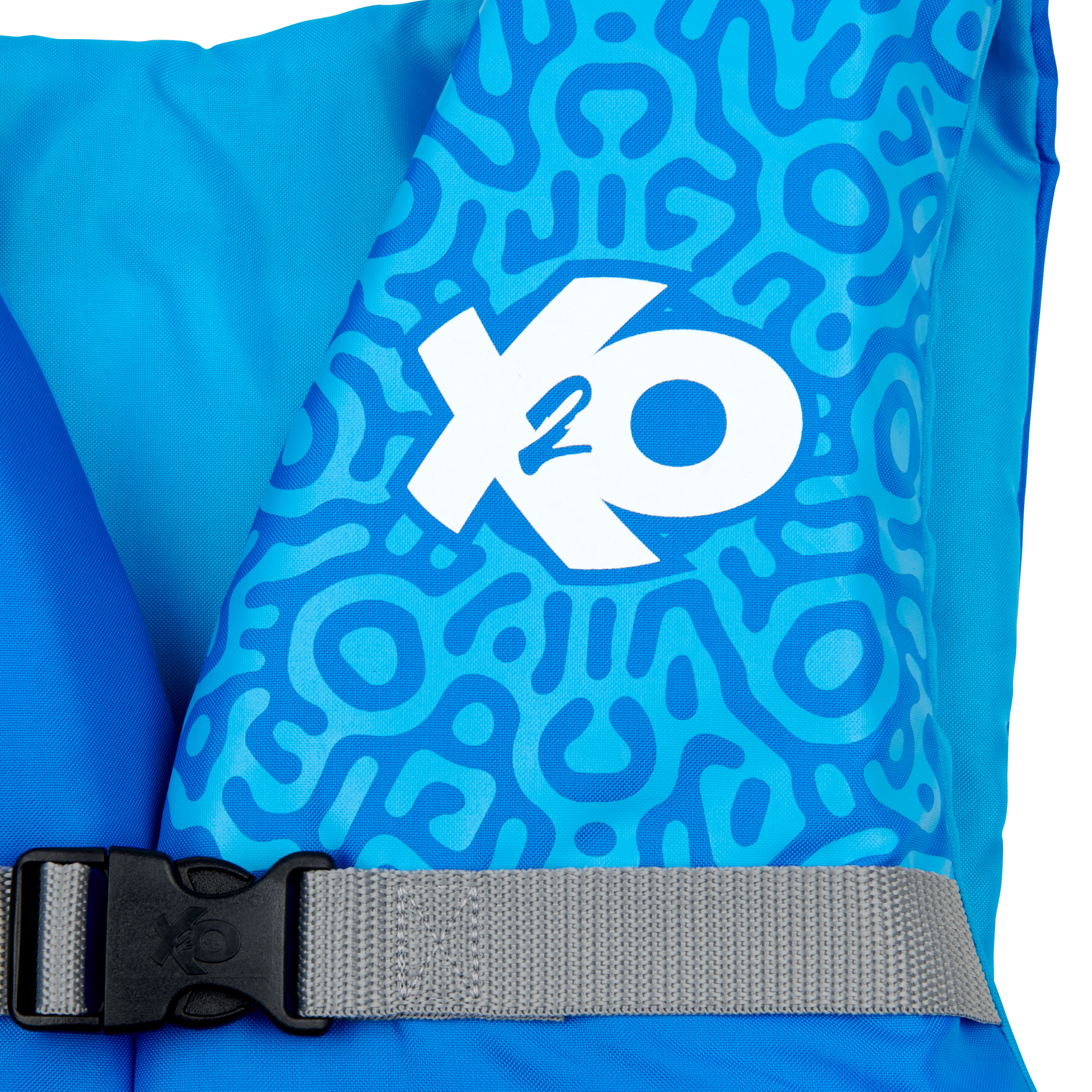 X2O Universal Adult 2X/3X Life Vest and Jacket, (50" - 60" Chest), Blue Ocean Coral - image 3 of 11