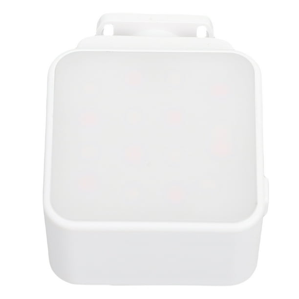 Luz De Vídeo Para Cámara De Acción LED, Temperatura De 3 Colores, Carga Tipo C, Luz De Relleno Magnética Para Cámara Blanca De 300mAh, Recargable Para Exteriores