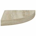thumbnail image 5 of vidaXL Étagères d'Angle Flottantes 4 Pcs Chêne 25x25x3,8 cm MDF, 5 of 5