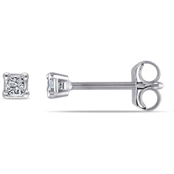 Everly Women's Diamond and 14k White Gold Earrings