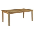 thumbnail image 2 of Modway Marina Outdoor Patio Teak Dining Table in Natural, 2 of 4