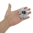 thumbnail image 4 of Unique Bargains 1 Pc Duckbill Clip Halloween Cute Bow Hair Clip for Women Gray, 4 of 5