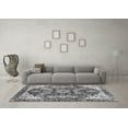 thumbnail image 3 of Ahgly Company Indoor Rectangle Abstract Gray Modern Area Rugs, 7' x 10', 3 of 4