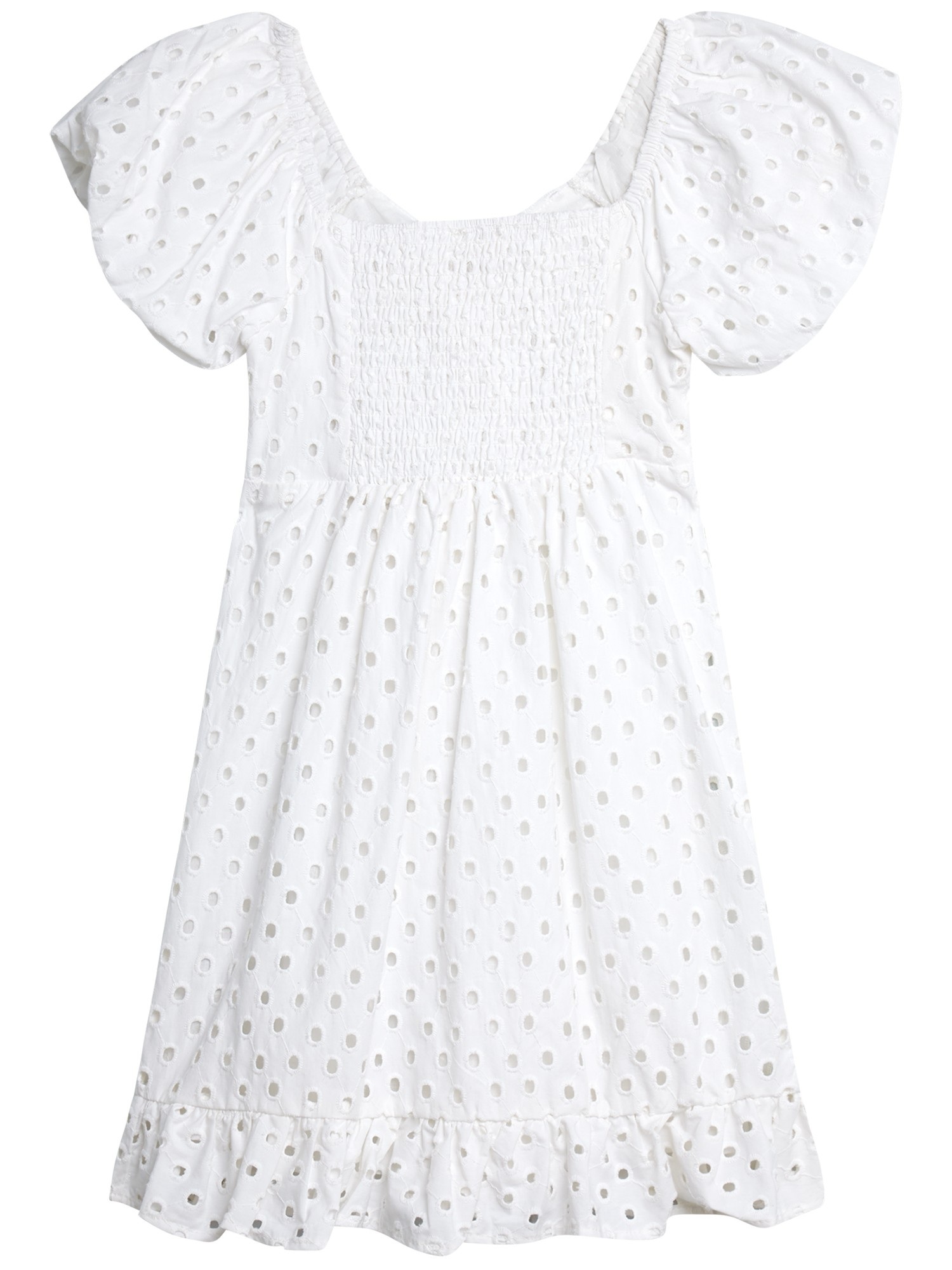 Jessica Simpson Girls' Eyelet Twist Dress, Sizes 7-16