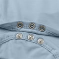 thumbnail image 5 of 0-3 Months Newborn Preemie Baby Bodysuit Footies Romper Baby Bodysuit Long Sleeve Romper Bodysuit Pajamas Rompers Home Clothes Blue Rompers Baby Gift, 5 of 8