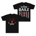 thumbnail image 2 of El Alfa El Ultimo Baile Tour T-Shirts HipHop Streetwear Women Men Crewneck Short Sleeve Tee, 2 of 6
