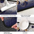 thumbnail image 7 of Faptoena Modern Geometry Kitchen Rugs and Mats Set of 2,Navy Blue Kitchen Decoration Rubber Backing Non-Slip Absorbent Kitchen Mats for Sink,Waterproof Runner Rug for Laundry Room, 7 of 7