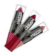 L.A. Colors Long-lasting Moisture Cream Velvet Plush Lipstick, Angelic