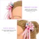 thumbnail image 4 of 1 par flor tassel horquillas decorativas mujeres pelo clip para niña accesorio de horquilla, 4 of 5