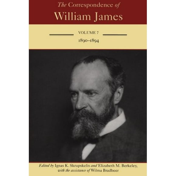 The Correspondence of William James: William and Henry 1890-1894