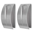 thumbnail image 1 of Soporte autoadhesivo para toallas de mano Afortunado de acero inoxidable cepillado Sencillez, 1 of 5