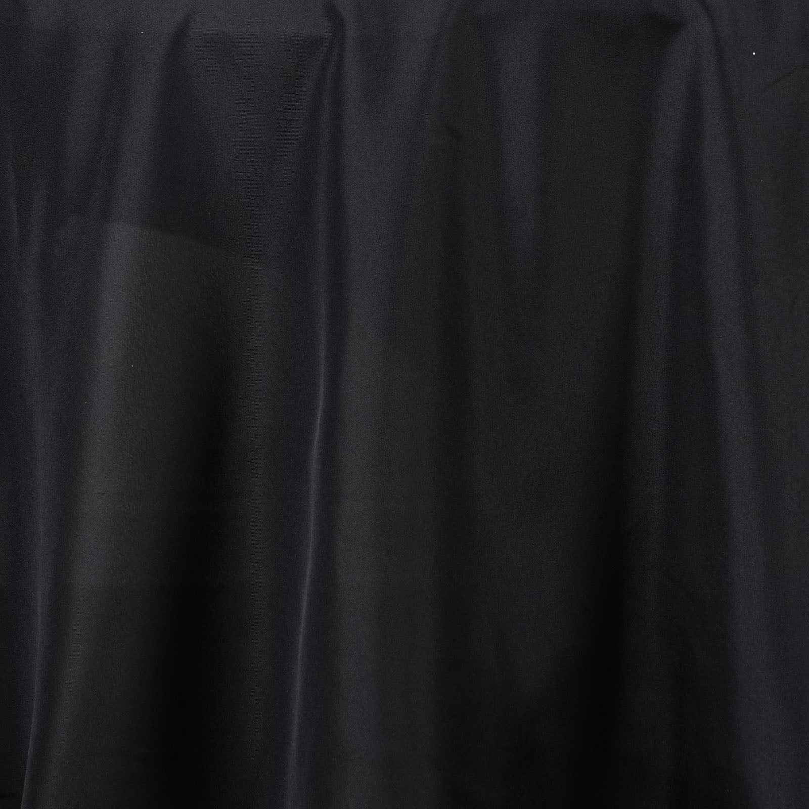 Balsa Circle 108" Round Polyester Tablecloth Wedding Table Linens - Black