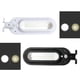 thumbnail image 1 of Solar Powered Street Light with Motion Sensor IP65 Waterproof 18 LED Super Bright for Outdoor Use Black ABS PC, 1 of 5