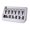 Silver, variant on Tunable Electric Guitar Bridge Suitable for Precise Intonation 10.5mm Spacing