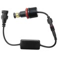 thumbnail image 2 of 1 Pair 120w 12led Car Angel Eye Headlights For E82 E90 E92 E60 E61 E63 E89 X6 H8 Banmo, 2 of 5