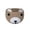 Khaki, variant on Ljiaocrou Nursery Storage Basket, Small Woven Rope Organizer, Cute Bear Handle Foldable Storage Bin for Blankets Towels and Small Items, Soft Cotton Material Durable and Lightweight