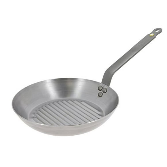 Mineral B Round Carbon Steel Grill-pan 12.50-Inch
