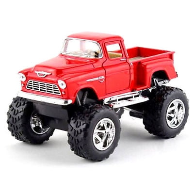 Kinsmart Off Road Big Foot Monster 1955 Chevy Stepside PickUp Truck 1:32 (Best Cheap 4x4 Truck)