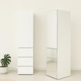thumbnail image 2 of Miekor Furniture Elise Modular Wood Closet System with Mirror in White MK4237, 2 of 12