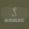 thumbnail image 3 of Shelby Logo Honeycomb Grille Long Sleeve T-shirt Mustang Cobra GT Muscle Car GT500 GT350 Performance Powered by Ford, 3 of 7