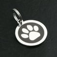 thumbnail image 4 of kurtrusly Portable Stainless Steel Paw Keyring Wallet Backpack Hanging Keychain Adorable Key Holder Pouches Decoration Simple Design, 4 of 6