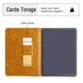 thumbnail image 2 of Dteck Magnetic Leather Case for Apple iPad Pro 12.9" 4th Generation 2020 Released ,Smart Wallet Card Holder Kickstand Folio Shockproof Automatic wake/sleep Cover 12.9-inch,Yellow, 2 of 6