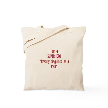 CafePress - Superhero Mom Tote Bag - Unisex Canvas Tote Bag Beige 1-Piece