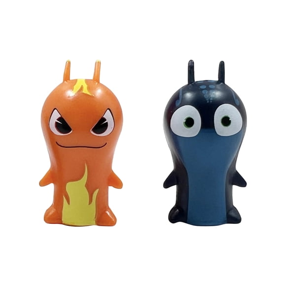 Mini Collectible Figurines SLUGTERRA Burpy & Nega Shade 2-Pack