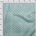 thumbnail image 3 of oneOone Cotton Poplin Sea Green Fabric Asian Dabu Sewing Craft Projects Fabric Prints By Yard 42 Inch Wide, 3 of 4