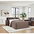 thumbnail image 2 of Signature Design by Ashley Santorine Brown Queen Sofa Sleeper, 2 of 16