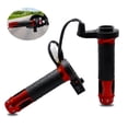 thumbnail image 2 of Tignapoo 12V Motorcycle Heated Handle Grips with 3-Temperature Settings, Red & Black, Aluminum Alloy & Rubber, 25W Power, Fits 2.2cm Pipe Diameter, 2 of 6